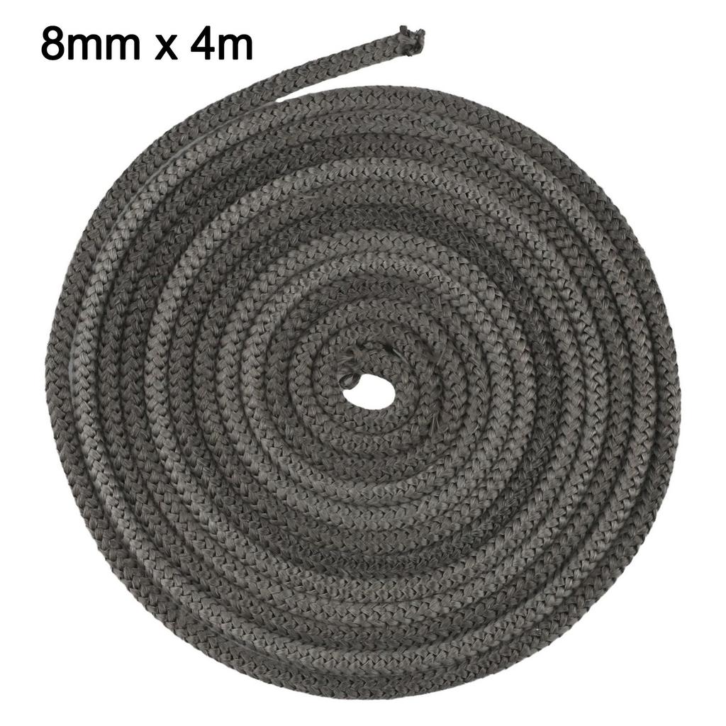 Fireplace Sealing Rope Stove Door Rope Black Gasket Cord