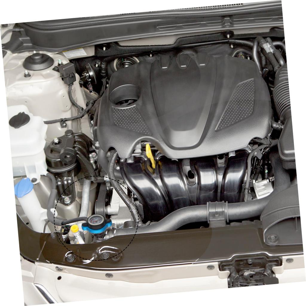 PartyKindom Cover Car Accessories Tank Thermostat Radiator Cap Car Radiator Tank Cover Radiator Cover Thermostat