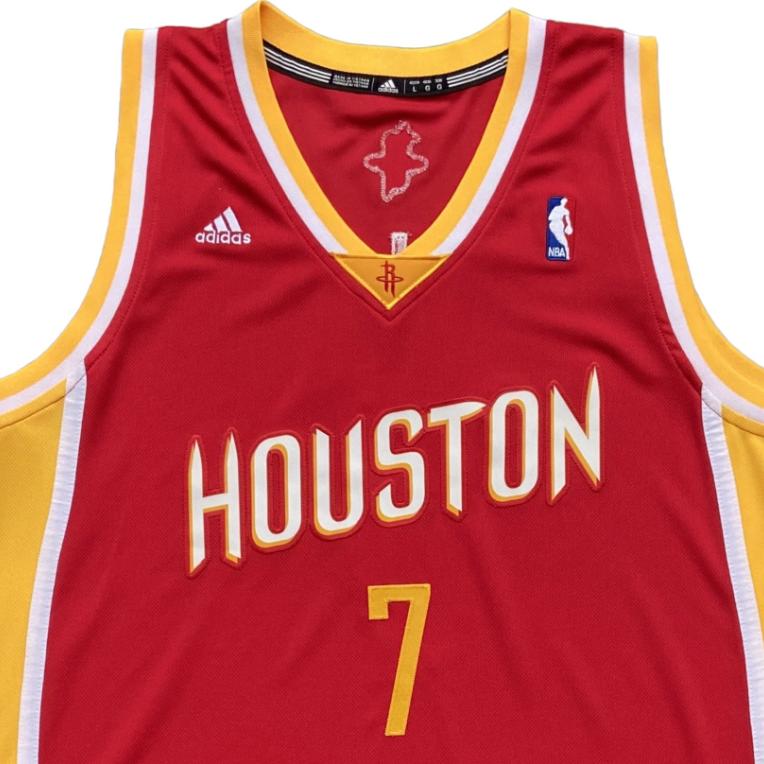 Adidas X NBA Houston Rockets Swingman Fan Edition Jeremy Lin V-Neck Fashion Soft Sleeveless Basketball Jersey Unisex Jersey Red L84577