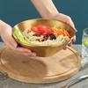 Heat Insulated Ramen Bowl Anti Fall Instant Noodles Bowl Smooth Double Layer Rice Bowl  Restaurant