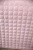 Estiva Quilted Bedspread Set 3pcs, Coverlet 250x260, Pillowcase 50x70, Double Size, Powder