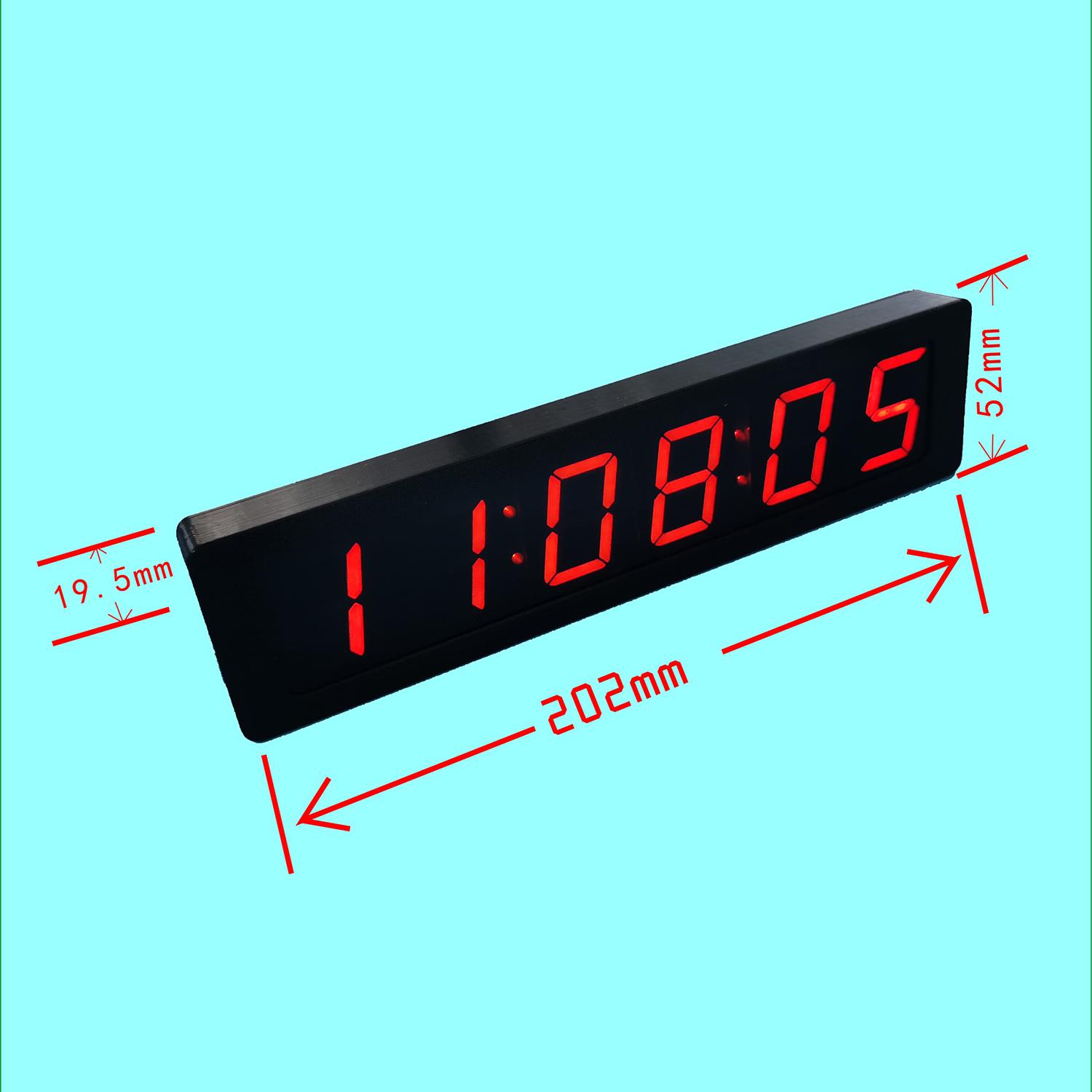 

GPS Beidou Auto Timing Clock 1.2 inch 6bit Digital Electronic Clock W Second Alarm Clock Display Time Date Temperature TYPE-C