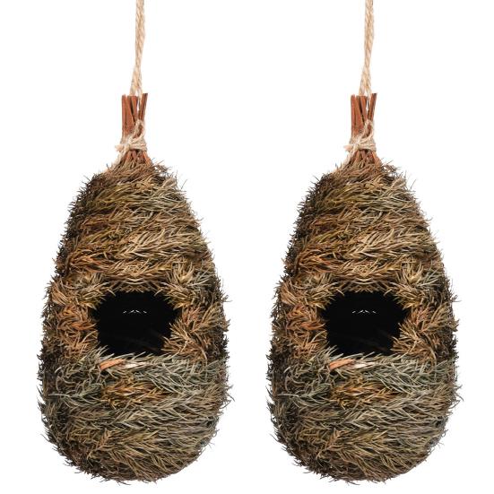Bird Nest Bite-Resistant Moisture-proof Reusable Strong Construction Compact Resting Nest for Tree
