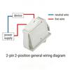 16A 250V Rocker Switches With Red Light Indicators LED Toggles Rocker Switches for Home Appliances And Fitness Equipment