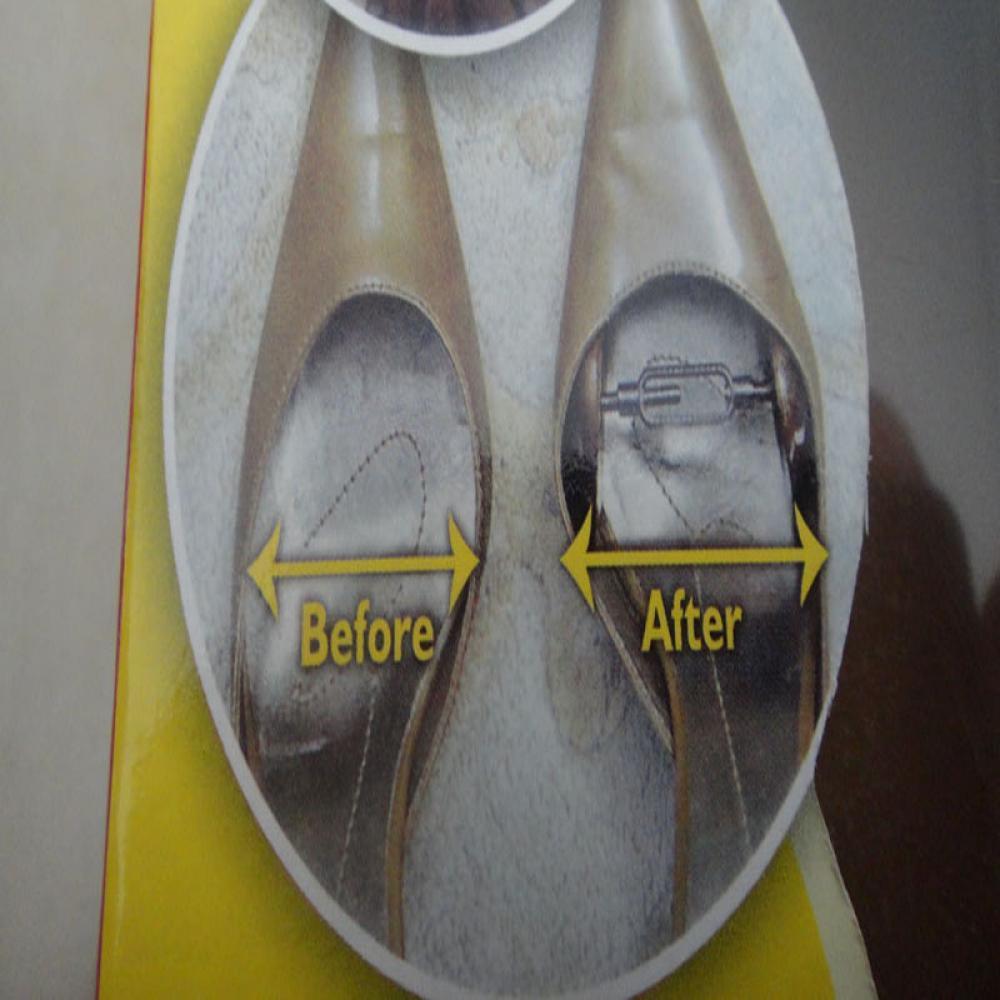 2Pcs Portable Women Men Unisex Width Extender Shoe Aid Adjustable Shoe Stretchers