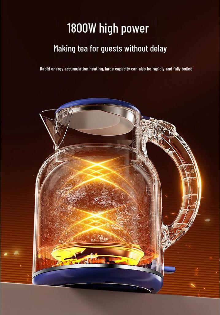 Supor 2L Smart Electric Kettle with 316L Stainless Steel, Large Capacity, Constant Temperature, Keep Warm Function.