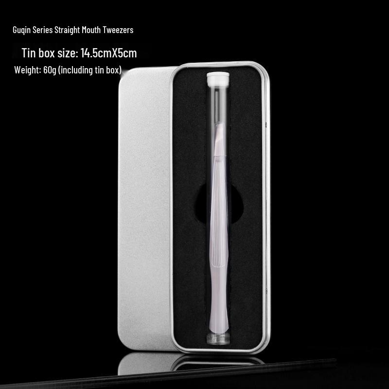Multi-Use Stainless Steel Tweezers for Eyebrow Shaping, False Eyelashes, Facial Hair & White Hairs