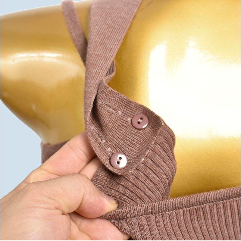 from Cupboard Halterneck with Suspenders Women's French Style Temperament Six Wool Sexy Spring & Fall New Arrival Long Dress Knitted Base Skirt