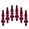 6pcs/Box Velvet Ball Christmas Tree Ornament Plastic Christmas Gift Christmas Gifts Boxes Pendant