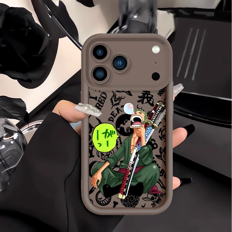 Case for Apple iPhone 17 Pro Max 11 Air 13 Mini 15 16e 16 12 14 Plus XR XS Phone Cover One Pieces Anime