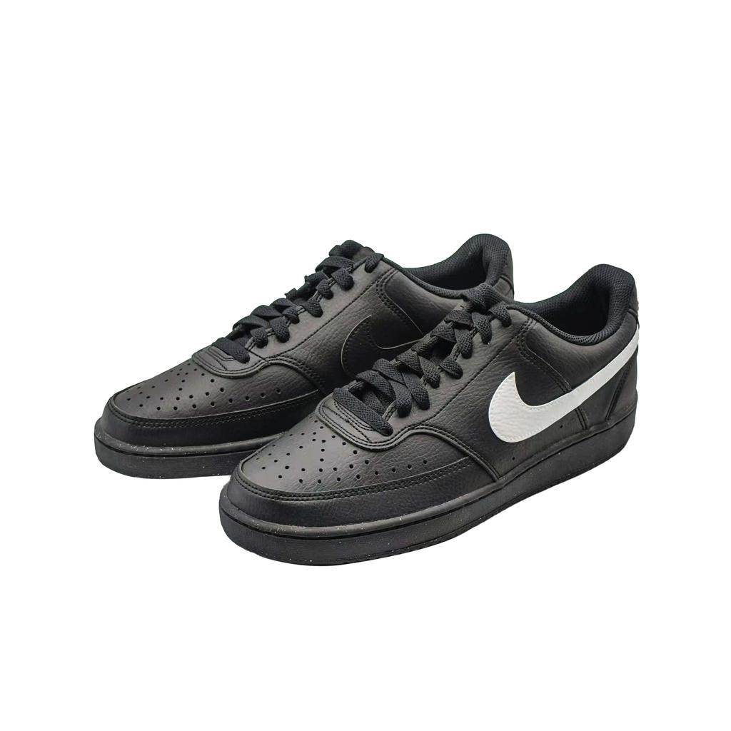 Nike Court Vision Lightweight And Breathable Low top Skateboard Shoes Unisex Black White DH2987-002(Team577-vision)