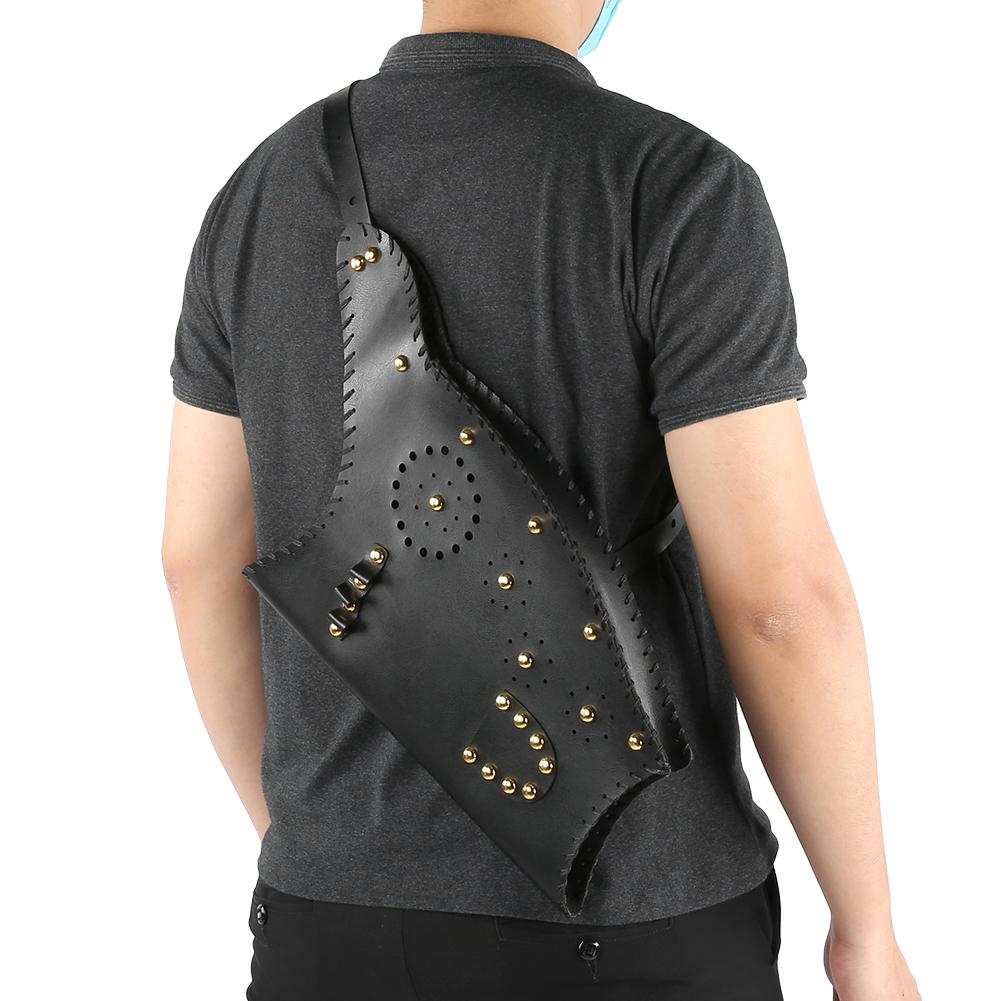 Leder Schwarz Schöne Traditionelle Wettkampf Jagd Spiel Bogenschießtasche für Outdoor Indoor Verwendung