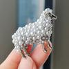Women Men Classic Sheep Exquisite Brooch Badges Fashioni Elegant Lady Creative Animal Pin Buckles