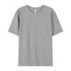 YPRS210g oversize double yarn pure cotton short-sleeved T-shirt for men and women, white heavy loose trendy bottoming shirt