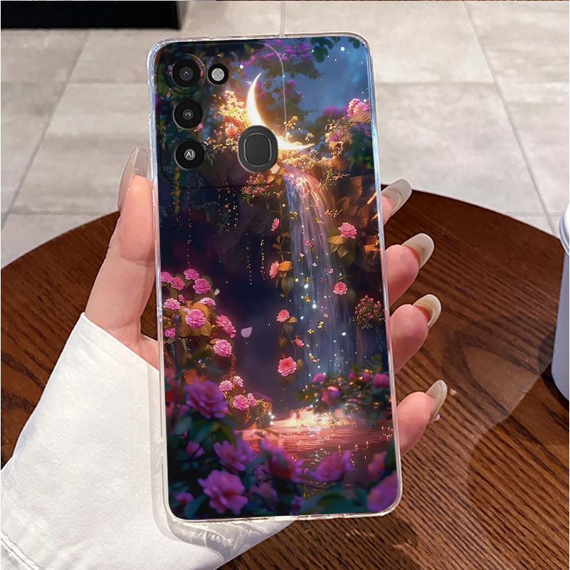 Case For Tecno Spark 9 KG5p 8C KG5k KG5j Clear Silicone Aesthetic Luxury Cute Love Rabbit Funny Cover Techno Spark 8C Phone Case