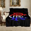 [1pc Rangers FC Blanket] All-Season Blanket - Cozy Blanket for Sofa Couch Home Decoration, Digital Printed Nap Blanket