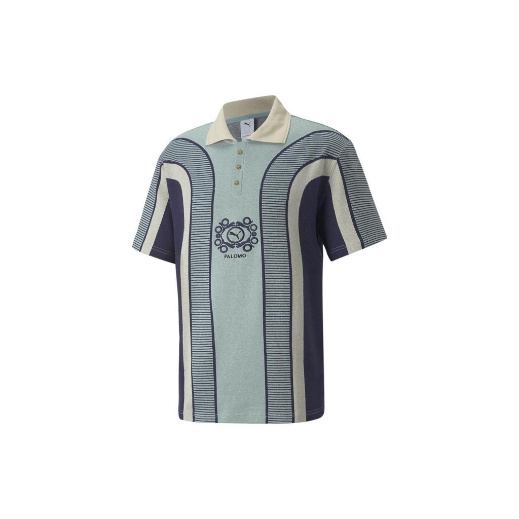 Puma X Palomo Color Block Polo Shirt Unisex Polo Shirts 535970-76