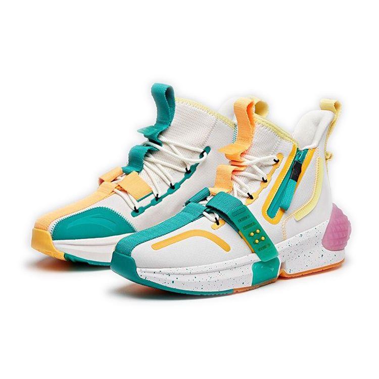 Anta Dragon Ball Super X  Gotenks Comfortable Shock Absorbing Non-Slip Wear-Resistant High-Top Basketball Shoes Men Basketball Shoes 112011619-12