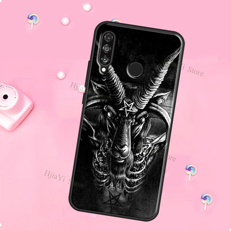 Devil Satan For Huawei Honor Magic 5 Lite X8 X9 X8a X9a 50 70 P20 P30 P40 P50 P60 Pro P Smart 2019 Case