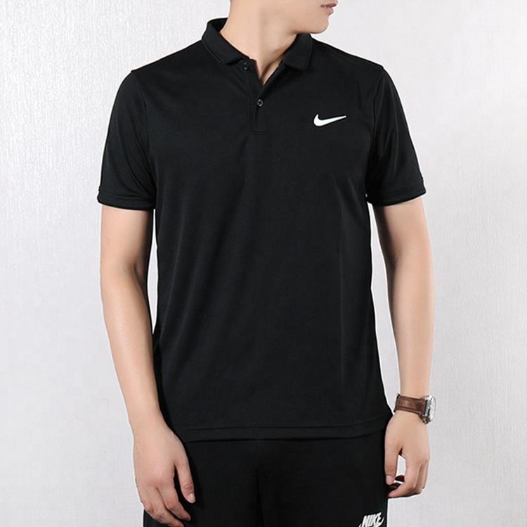 Nike Dri-Fit Slim-Fit Golf Polo Shirt Men Tops Black BV0359-010