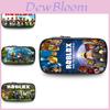 Spacious Roblox Pencil Case Durable Oxford Fabric Fun Designs For Students