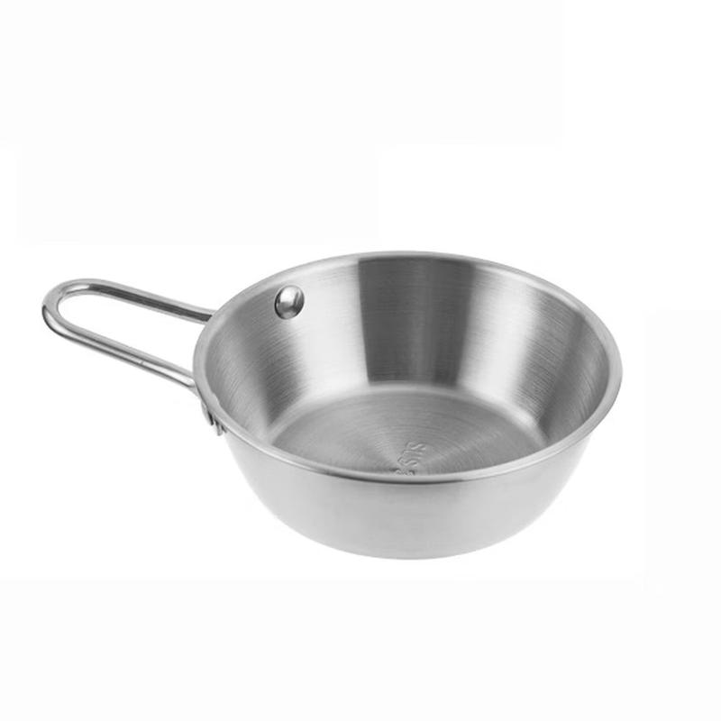 ZISIZ Stainless Steel Multi-Purpose Bowl with Handle