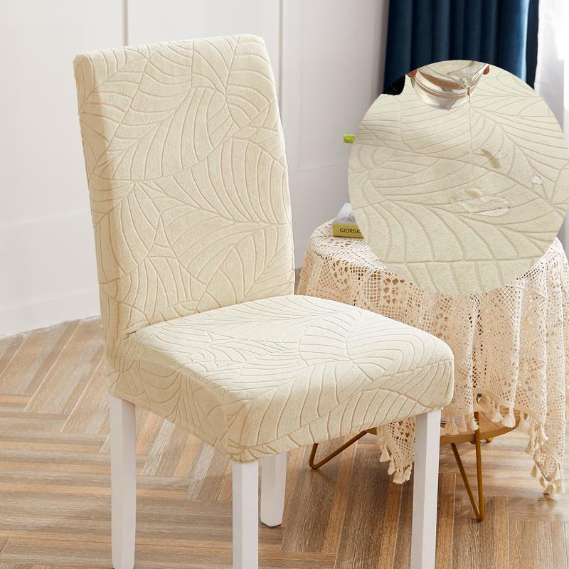 Huse groase jacquard impermeabile pentru scaune de sufragerie huse huse pentru scaune de sufragerie huse pentru scaune de bucătărie huse