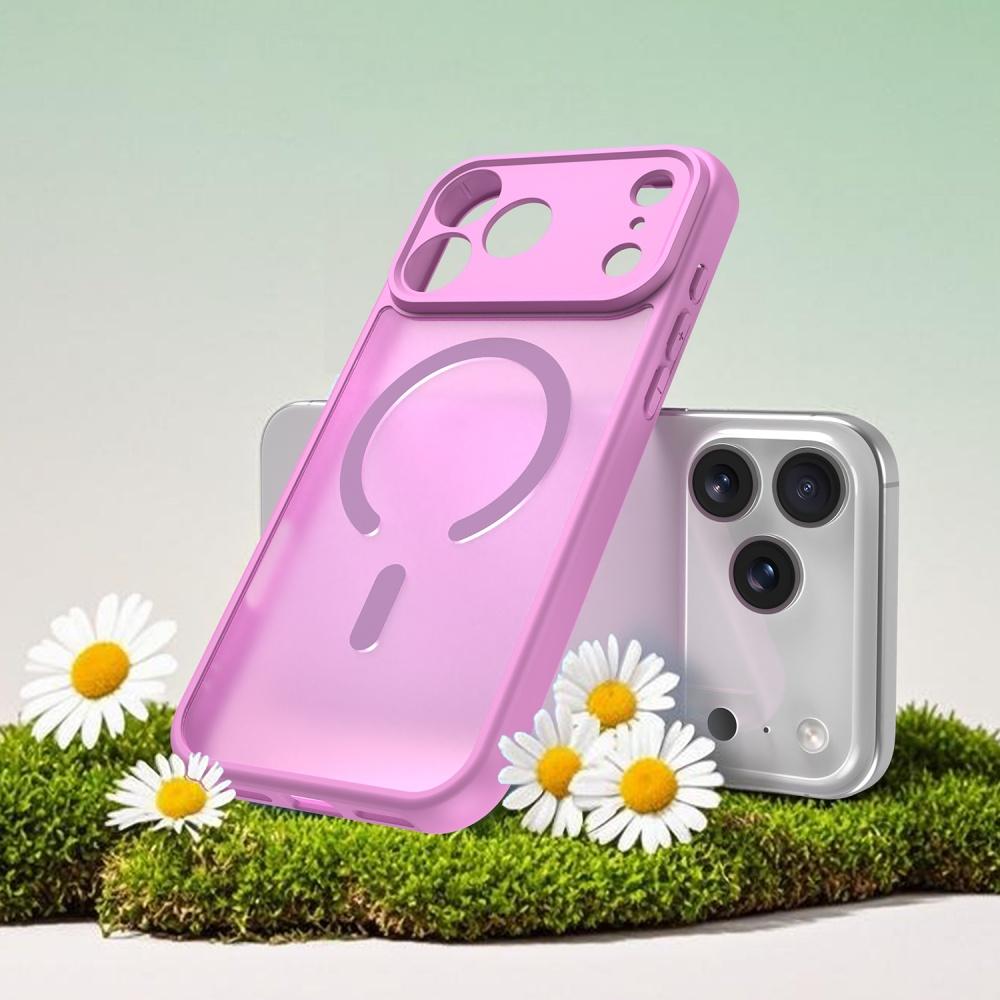 Frosted Full Cover Lens Protection Cases For iPhone 17 Pro 17 Pro Max 17 Air Translucent Matte Magnetic For Magsafe Soft Cover