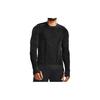 UA IntelliKnit Phantom 2.0 Running Long Sleeve Crew Sweatshirt Men sweatshirt Coal-Gray 1354397-010