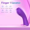 Finger Vibrator Dildo Sex Toy For Women G Spot Clitoris Nipple Stimulator Vagina Anal Massager Female Masturbator Adult Supplies