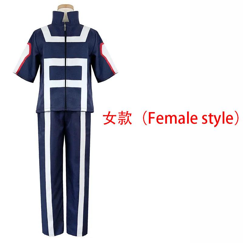 My Hero Academia Boku No Hero Academia Cosplay Gym Sport Costume Suit Uniform