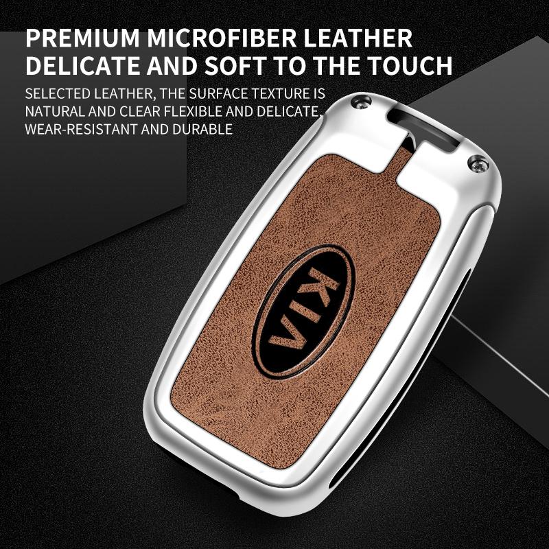 BTSOM1 Metal Car Key Case Cover Shell Fob For KIA RIO 3 K2 K3 K4 K5 Sportege Picanto Optima Soul Ceed Sorento Forte Stinger Cerato