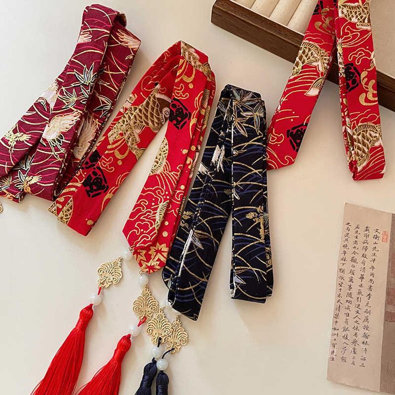 Retro Chinesisches Hanfu Quaste Haarband Für Haar Kopfschmuck Frauen Männer Tiara Haarbänder Kopfschmuck Haargummi Zubehör