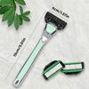 Safety Razors Safety Shaving Razors Metal Razors with 5 Safety Razors Blades,Ecofriendly Razors with Ergonomic Handle