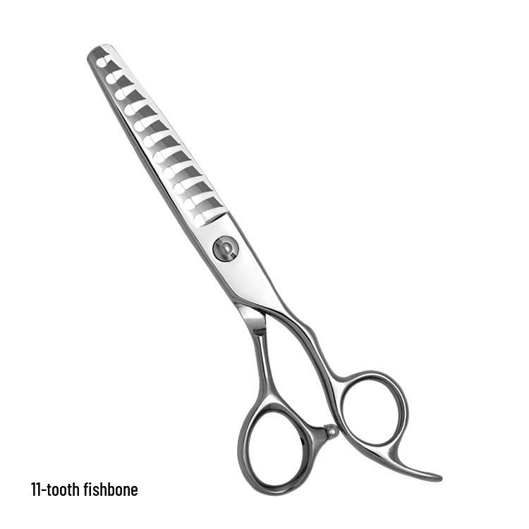 

6-дюймовые филировочные ножницы «рыбья кость» для парикмахеров: Эффективно удаляет большой объем волос