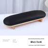 High-End Nail Art Cushion Set: Natural Wood Base & Japanese Leather Tools