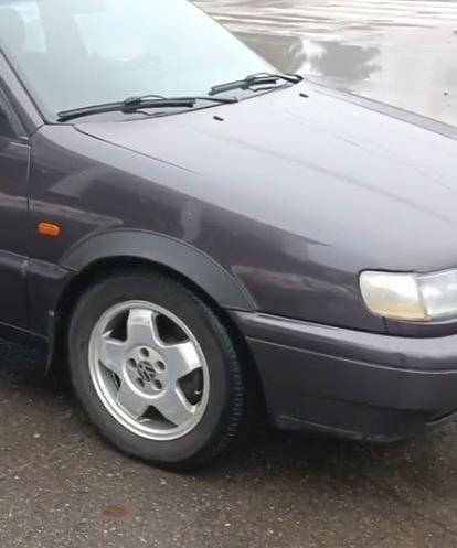 

Накладки на арки (4 шт, чорні) для Volkswagen Passat B4 1993-1996 рр.