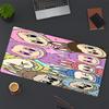 Labubu Print Mouse Pad, for Keyboard Pad Laptop PC Mat for Office Home Use, Desk Decor, Perfect Birthday Gift for Gamers
