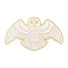 Stylish Owl Metal Brooch Unique Pet Badge Charming Decorative Pin Women For