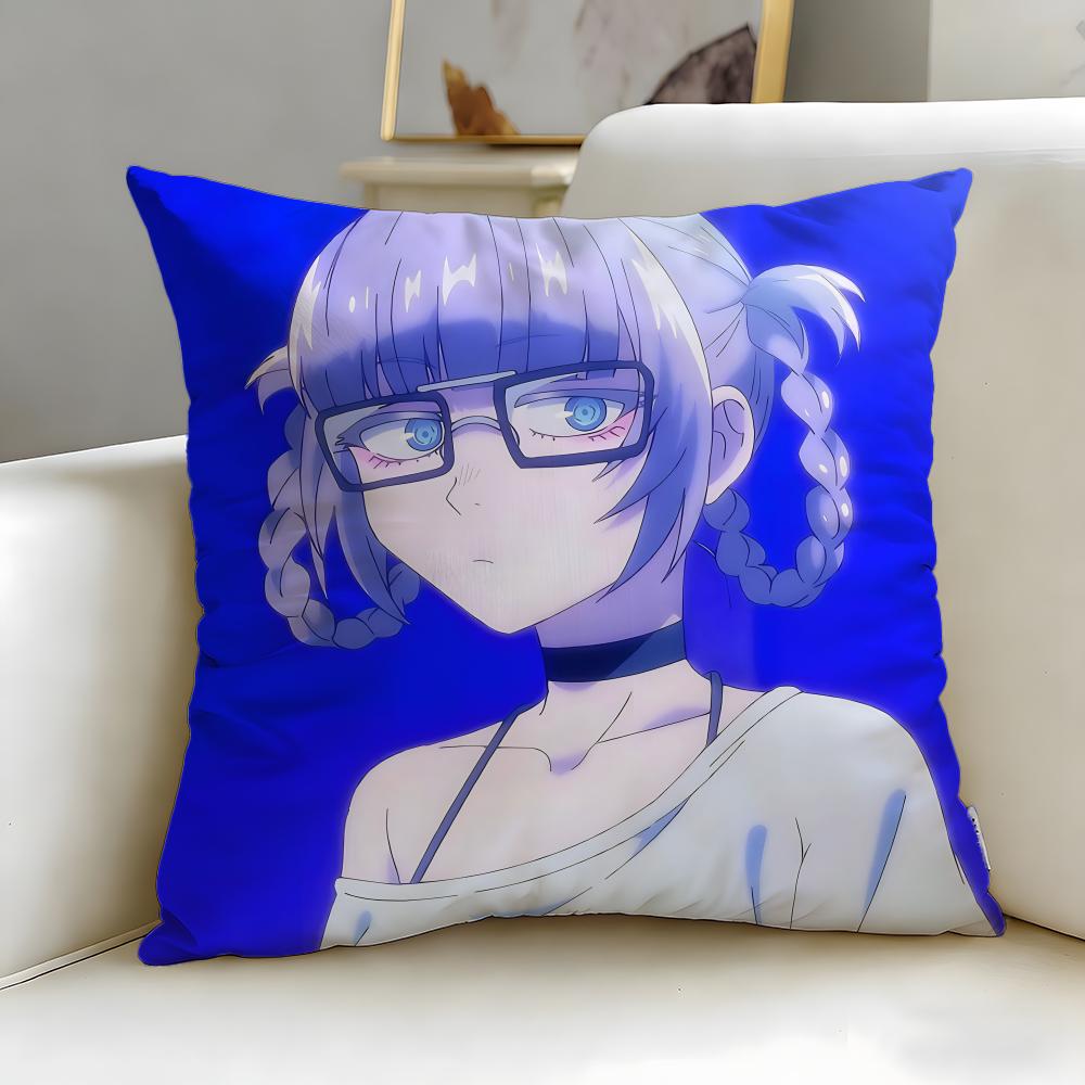 classic anime Call of the Night Cushion Cover Soft EasyWash Pillow Case Versatile for Couch Bed Travel and Office