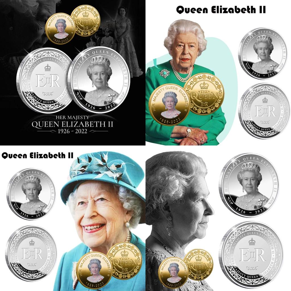 Colorized Queen Elizabeth Ii Commemoration Coins A Royal Canadian Mint Masterpiece