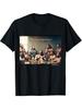 A Última Suplementação Camiseta Gráfica para Bodybuilding Estampa Engraçada de Meme de Academia Algodão Gola Redonda Camiseta para Homens