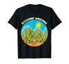SAGUARO Arizona Spring Blooming Cactus Poppy Sunshine Desert T-Shirt
