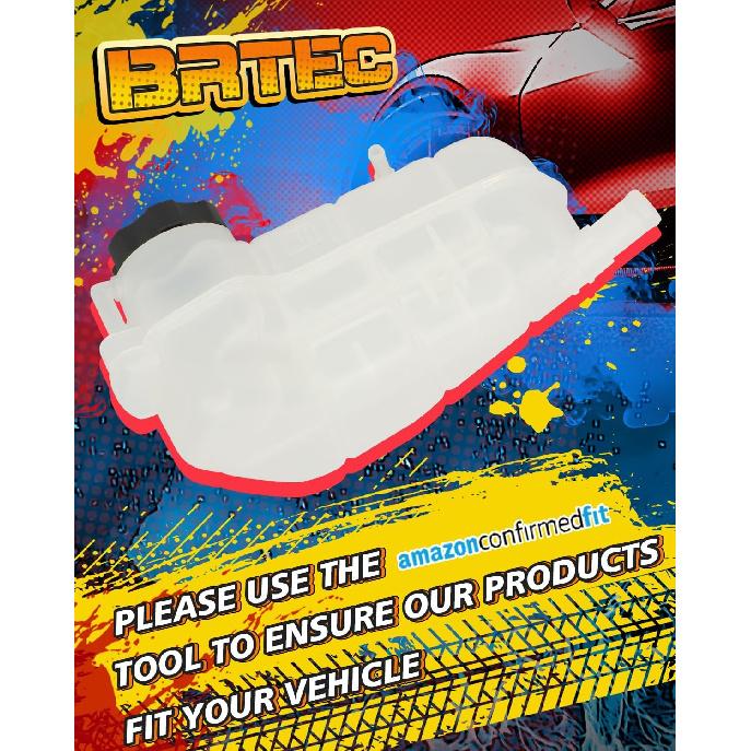 Coolant Overflow Reservoir Tank With Cap Compatible With Chevrolet Sonic 2012- # 95048411