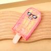 1/4Pcs Glitter Ice Cream Squeeze Toy Transparent Cartoon Ice Stick Stress Relief Sensory Toy Anxiety Relieving Slow Rising Sugar Ball Hand