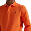 Polo Ralph Lauren Slim Fit Ribbed Cuff Embroidered Pony Long Sleeve Polo Shirt Men tops MNPOKNI16824697-800