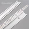 T-Tracks Slot Table Saw Part with Scale Saw Table Tools Woodworking Slide Ruler  Measurement Tool