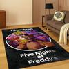 3D Spiel F-FNAF Freddy Cartoon Teppich für Zuhause Schlafzimmer Wohnzimmer Sofa Fußmatte Dekoration, Kinder Spielteppich Rutschfeste Matte Geschenk