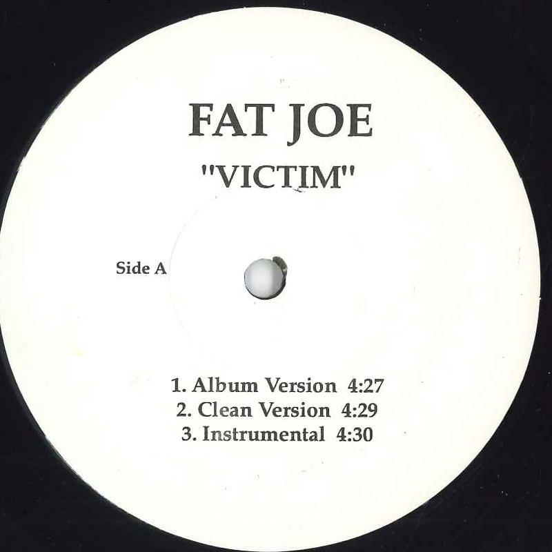 

12-дюймовая пластинка FAT JOE - Victim НИЧЕГО НИЧЕГО Япония Рэп и хип-хоп/R&B Б/У