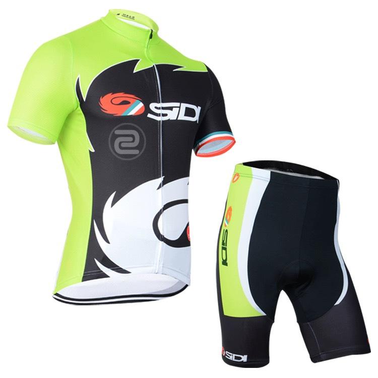 New Cycling Kit: Quick-Dry Summer Short Sleeve Jersey & Mountain Bike Bib Shorts